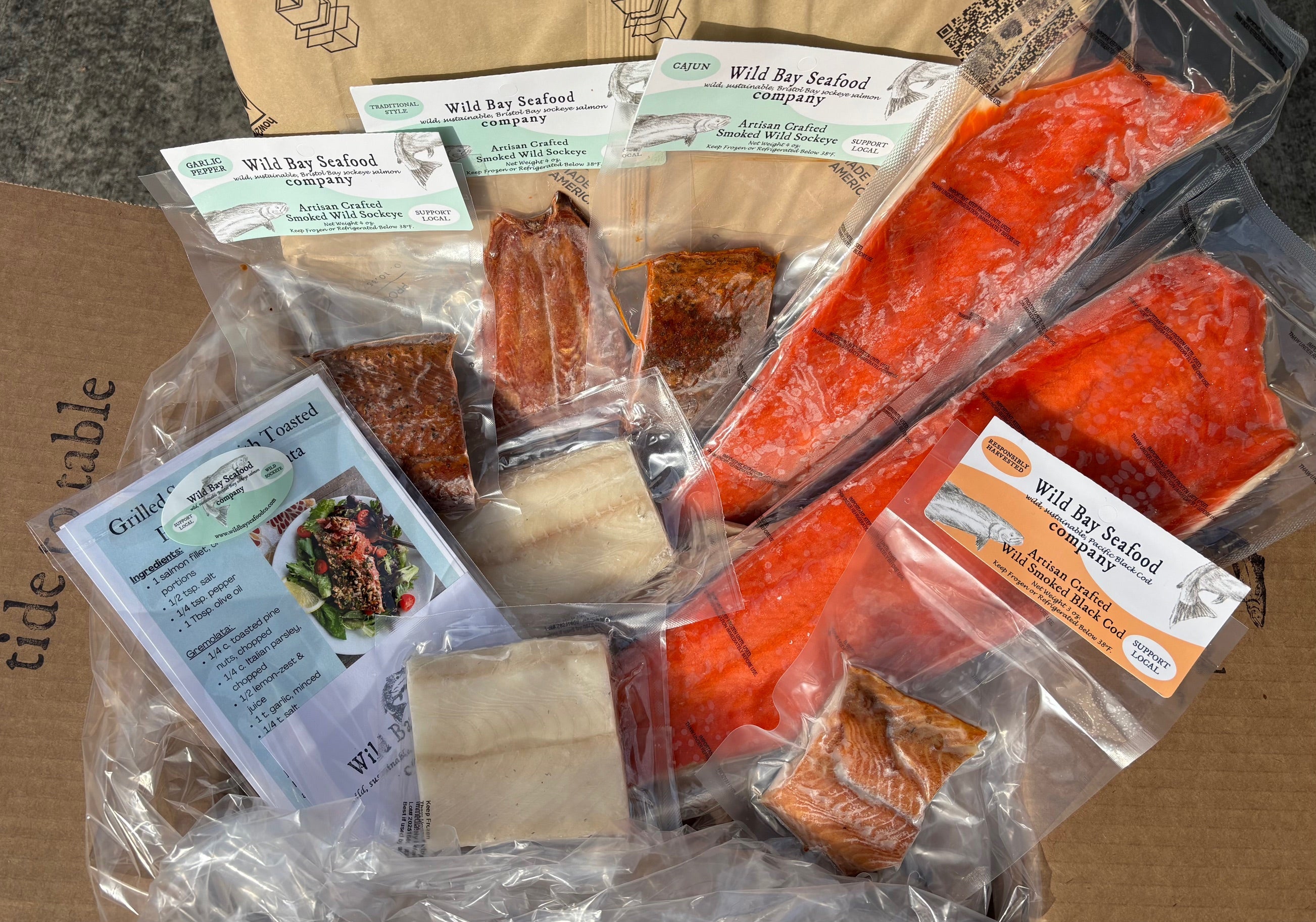 Seafood Gift Box – Wild Bay Seafood Company